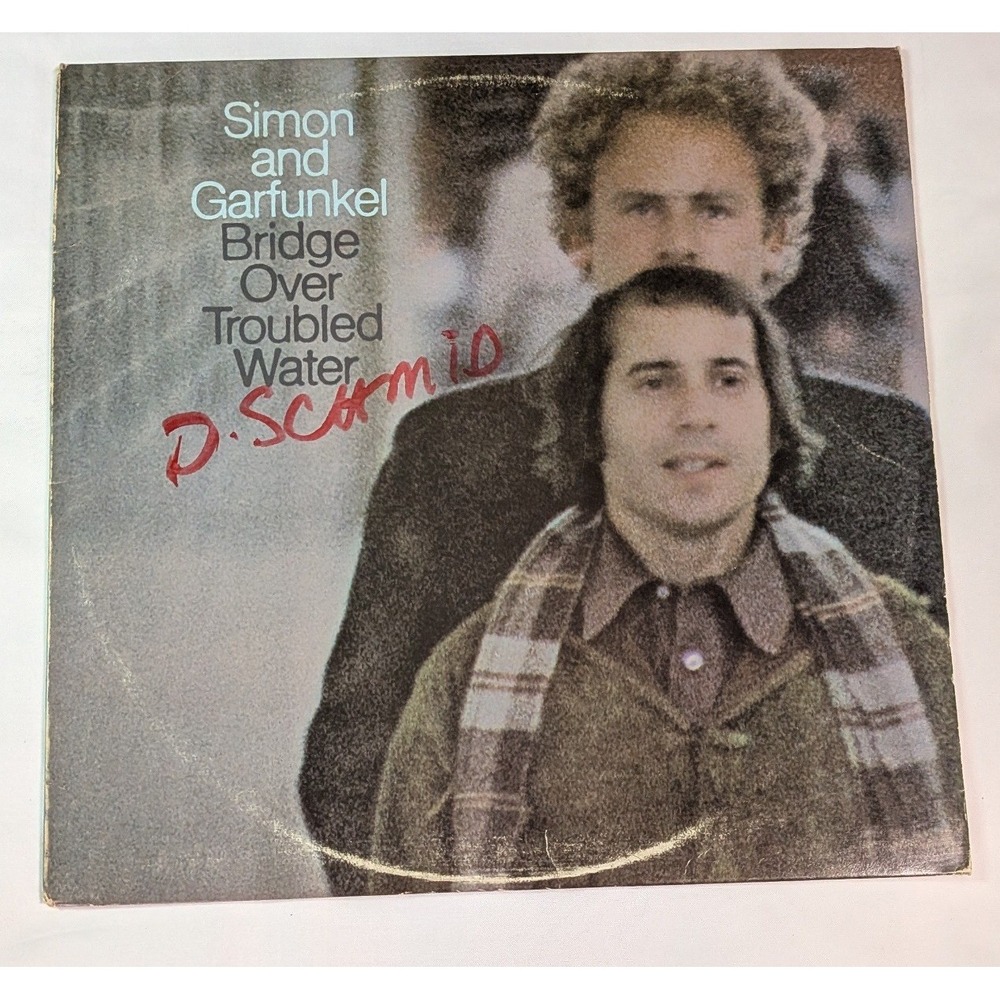 Simon and Garfunkel Bridge Over Troubled Water Vinyl LP 12" Black Good Folk Rock